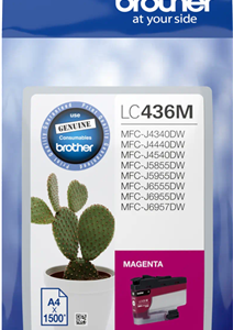 Brother LC436M Magenta Ink Cartridge