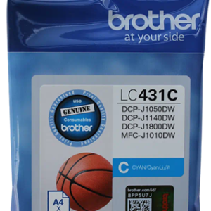 Brother LC431C Cyan Ink Cartridge