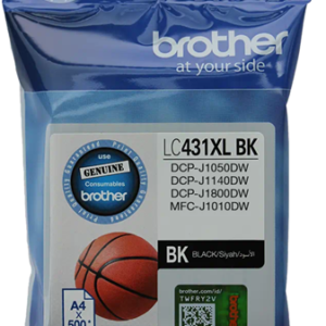 Brother LC431XLBK Black High Yield Ink Cartridge