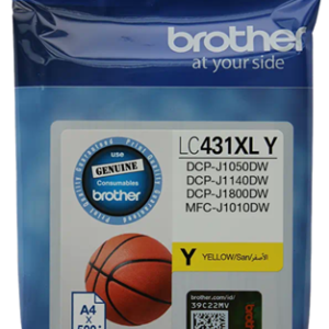 Brother LC431XLY Yellow High Yield Ink Cartridge
