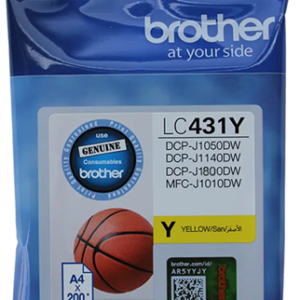 Brother LC431Y Yellow Ink Cartridge