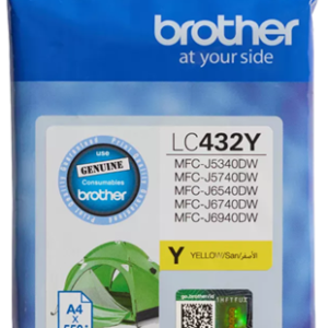 Brother LC432Y Yellow Ink Cartridge