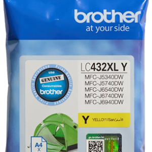 Brother LC432XLY Yellow High Yield Ink Cartridge