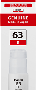 Canon GI63R Red MegaTank Ink Bottle