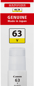 Canon GI63Y Yellow MegaTank Ink Bottle