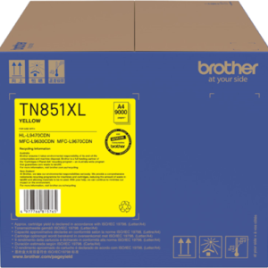 Brother TN851XLY Yellow High Capacity Toner