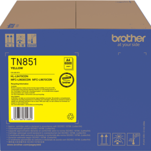 Brother TN851Y Yellow Standard Toner