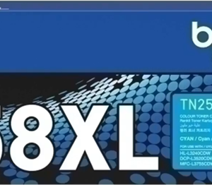 Brother TN258XLC High Yield Toner Cyan