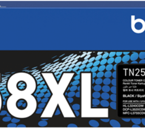 Brother TN258XLBK High Yield Toner Black