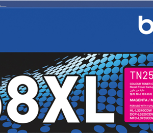 Brother TN258XLM High Yield Toner Magenta