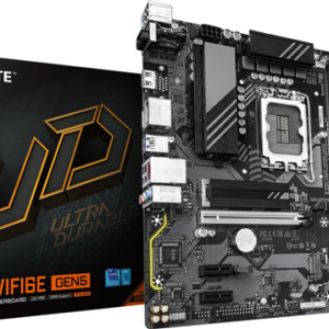 Gigabyte B760M DS3H WF6E Gen5 DDR5 mATX LGA1700 Motherboard