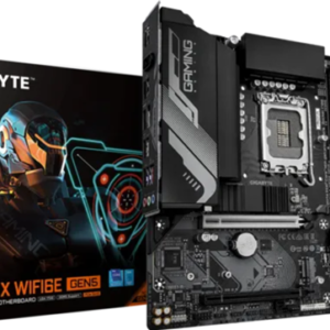 Gigabyte B760M G X WF6E Gen5 DDR5 mATX LGA1700 Motherboard