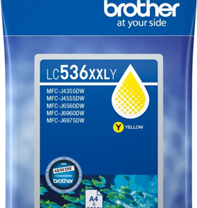 Brother LC536XXLY Yellow Ink Cartridge