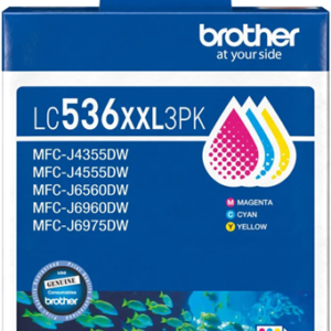Brother LC536XXL3PK 3 - Pack Ink Cartridge