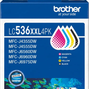 Brother LC536XXL4PK 4 - Pack Ink Cartridge