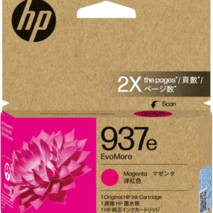 HP 937e EvoMore Magenta Original Ink Cartridge