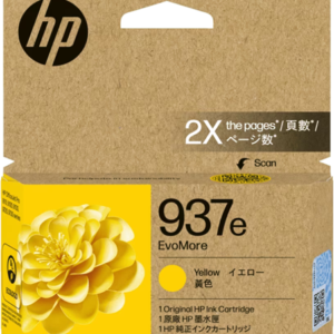 HP 937e EvoMore Yellow Original Ink Cartridge