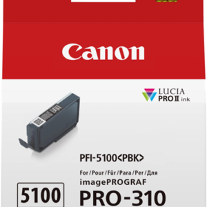 Canon PFI-5100PBK Ink Photo Black