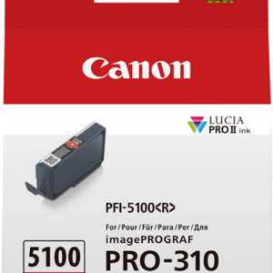 Canon PFI-5100R Ink Red