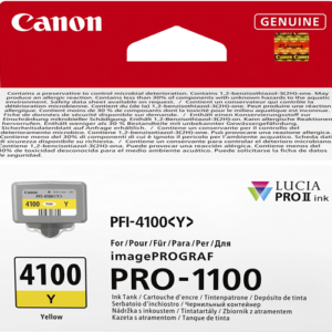 Canon PFI-4100Y Ink Yellow