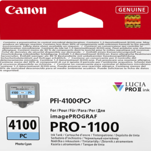 Canon PFI-4100PC Ink Photo Cyan