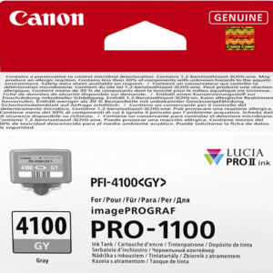 Canon PFI-4100GY Ink Grey