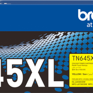 Brother TN645XLY High Yield Toner Yellow