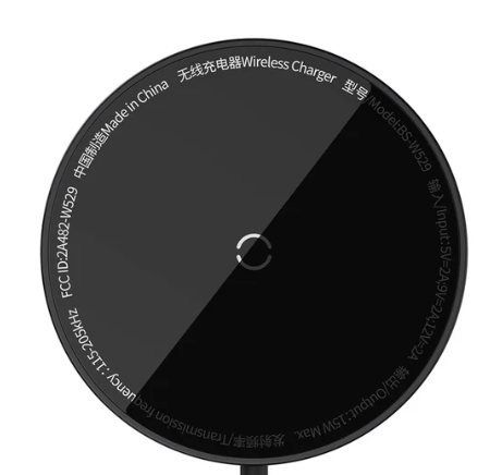 Baseus Simple Mini3 Magnetic Wireless Charger 15W Black - Image 5