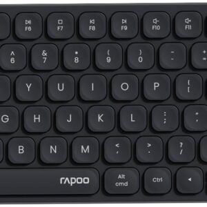 Rapoo E9350L Wireless Multi-mode Ultra-slim 99 Key Keyboard with Bluetooth and 2.4g