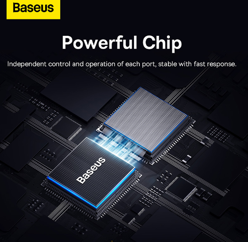 OS-Baseus UltraJoy Series 4-Port HUB Space Grey Type-C to USB 3.0 x 4 - Image 4