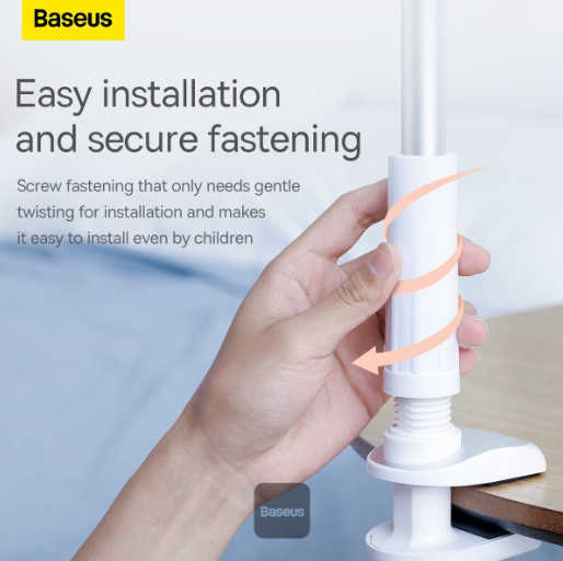 Baseus Unlimited Adjustment Lazy Phone Holder Grey - Image 4