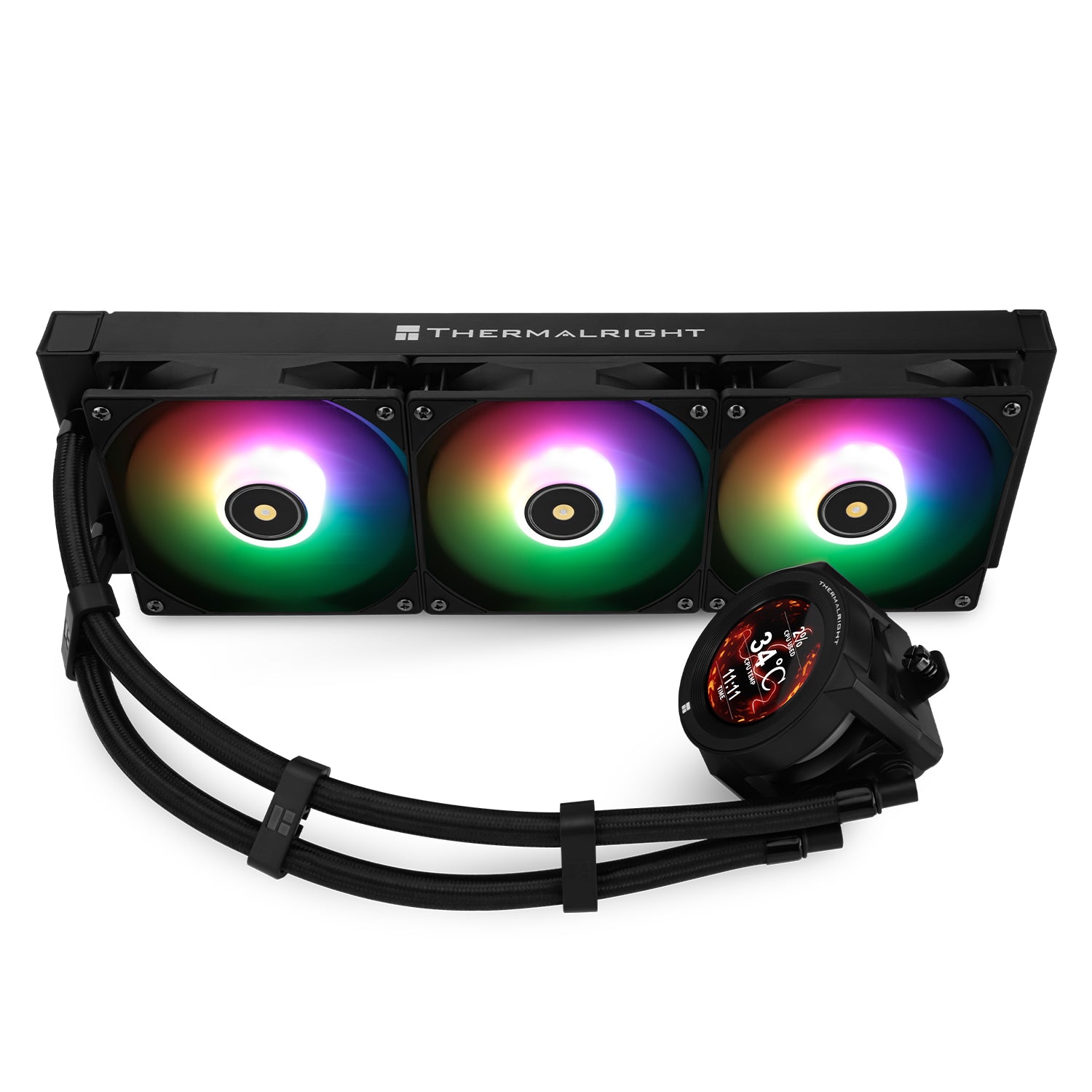 Thermalright Core Vision 360 Black Argb AIO CPU Cooler - Image 5