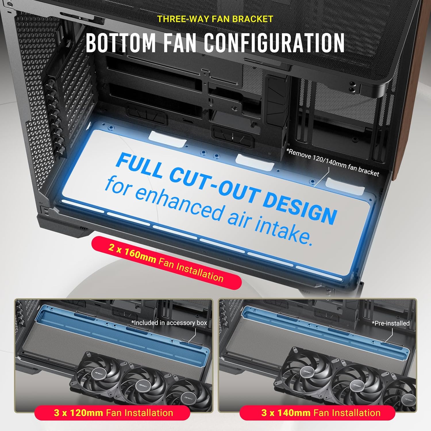 Antec C8 Curve Wood case - Image 4