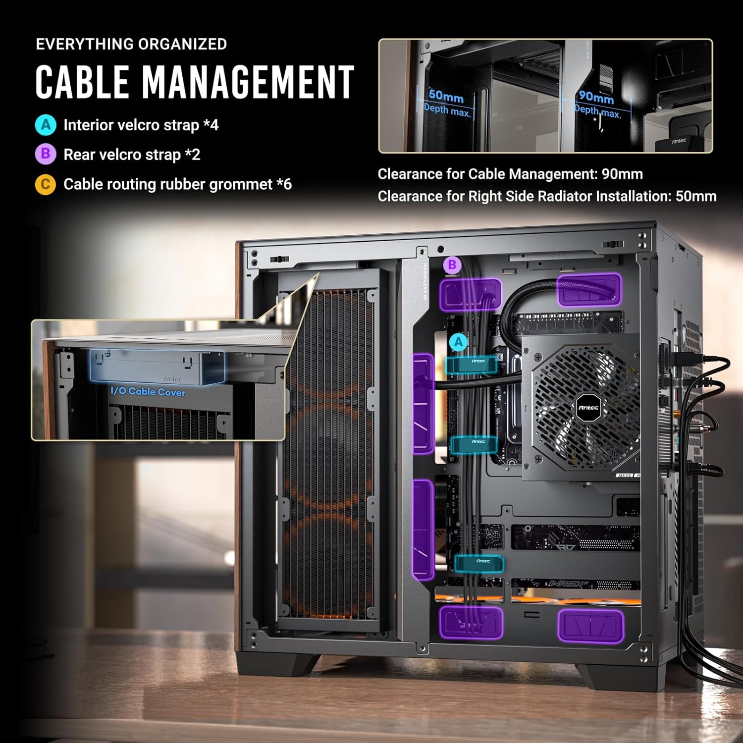 Antec C8 Curve Wood case - Image 11