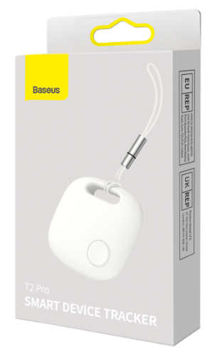 Baseus T2 Pro Smart Device Bluetooth Tracker Tag White - Image 6
