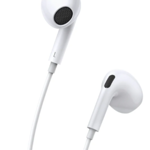 Baseus Encok 3.5mm Lateral In-Ear Wired Earphone H17 White