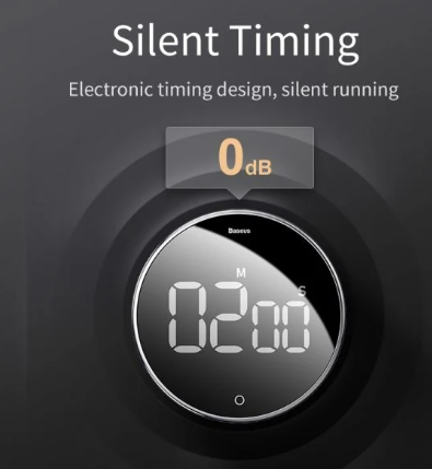 Baseus Heyo Rotation Countdown Timer Black - Image 7