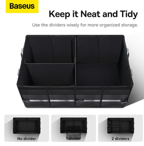 Baseus OrganizeFun Series Car Storage Box 60L Cluster Black - Image 8