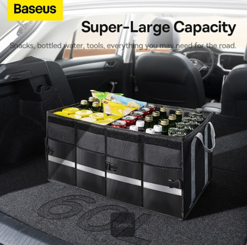 Baseus OrganizeFun Series Car Storage Box 60L Cluster Black - Image 4