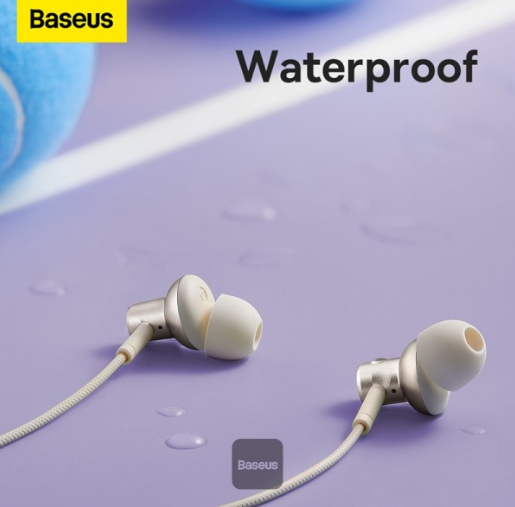 Baseus Bowie P1 Neckband Wireless Earphones Stellar White - Image 7