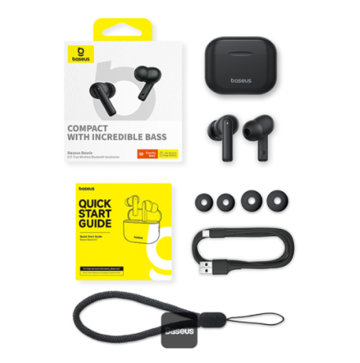 Baseus Bowie E17 True Wireless Earphones Black - Image 10
