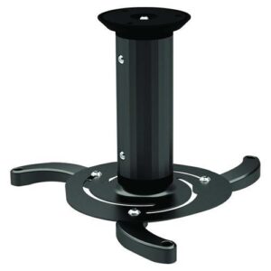 Projector Ceiling Mount Bracket Black up to 10kg