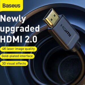 Baseus High Definition Series HDMI to HDMI Adapter Cable 2M Black