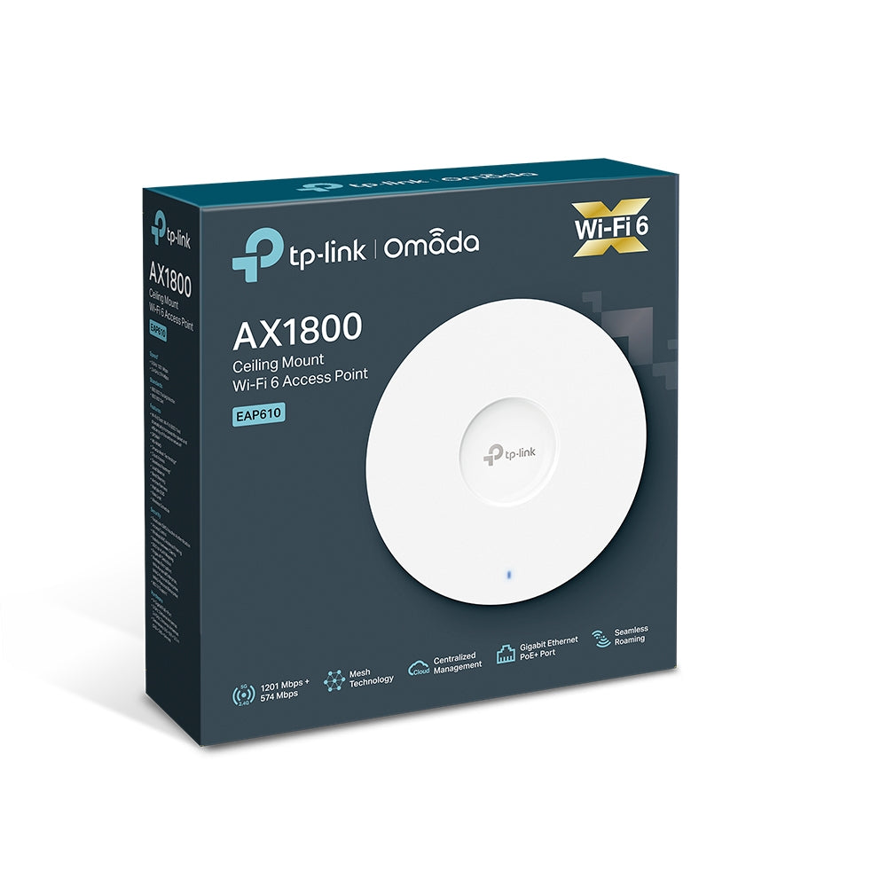 TP Link AX1800 Wireless Dual Band Ceiling Mount Access Point by Omada SDN - Image 6