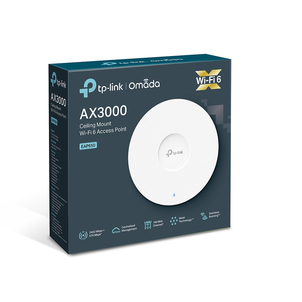 TP-Link AX3000 Ceiling Mount WiFi 6 Access Point by Omada SDN - Image 11