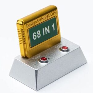 Keychron Family Computer Aluminum Alloy Artisan Keycap
2u / Silver & Gold