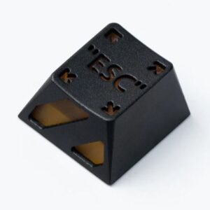 Keychron ESC key Keycap (1u) Black and Orange