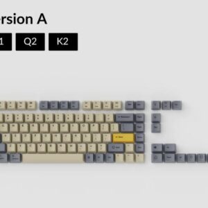 Keychron Q1 & K2 OEM Dye-Sub PBT Keycap Set - Wheat Gray