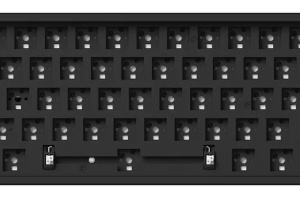Keychron K12 Pro 65% QMK/VIA Wireless Mechanical Keyboard Barebone (Hot-Swappable) RGB Backlight Aluminum Frame