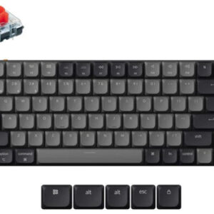 Keychron K3 QMK RGB Backlight (Hot-Swappable) Low Profile 2.0 Brown Switch Wireless Mechanical Keyboard